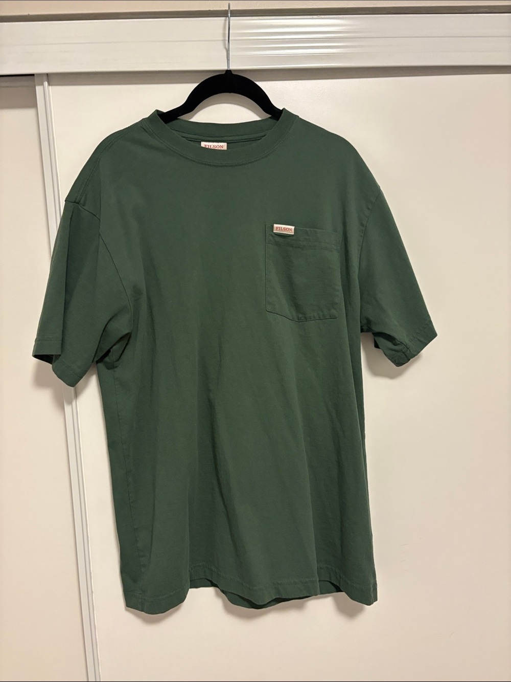 Filson Forest Green Pocket Crew Short-Sleeve Tee